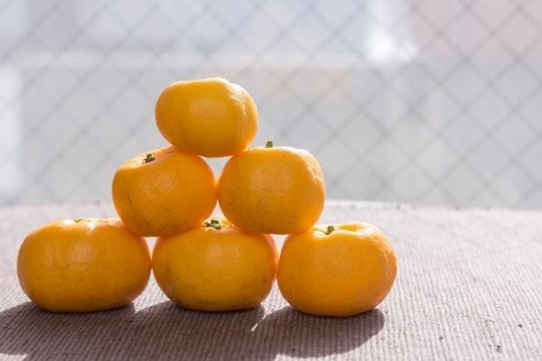 Pyramide de Maslow avec des oranges