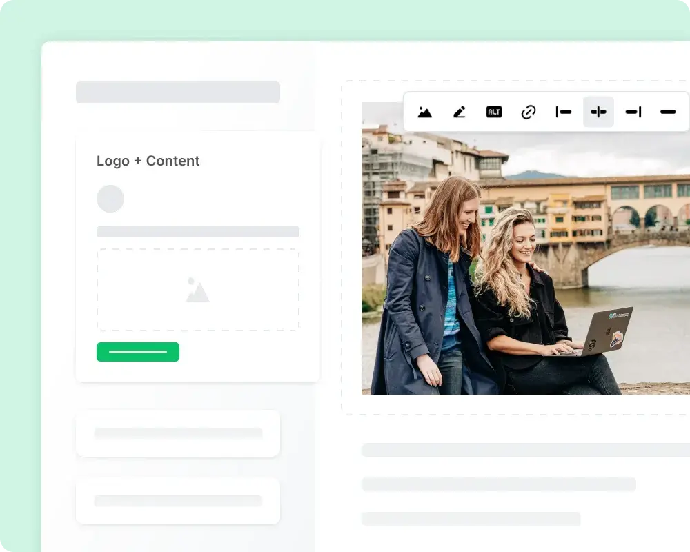 éditeur d'e-mails de MailerLite&nbsp;; e-mail marketing pour les entreprises de CVC
