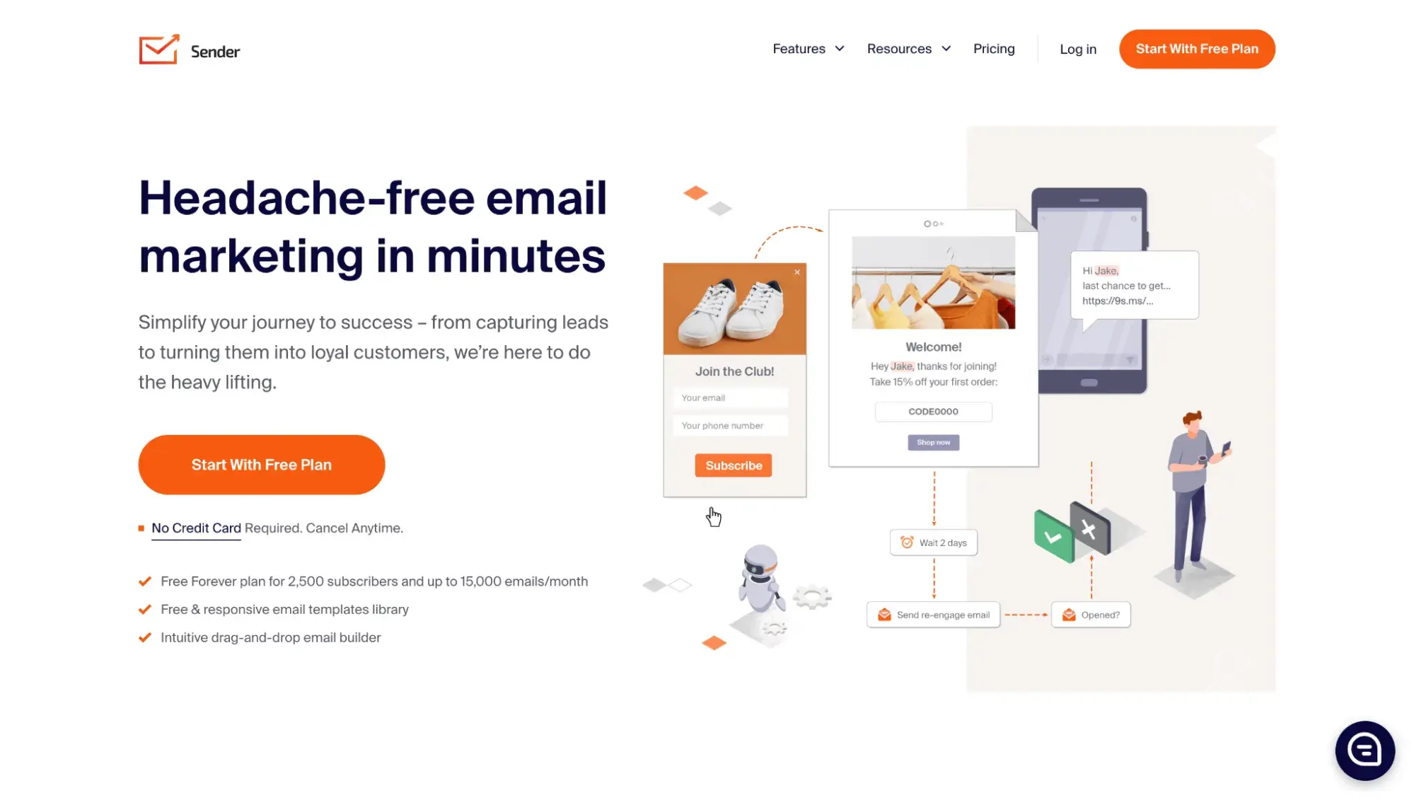 e-mail marketing pour les organisations à but non lucratif&nbsp;: Sender