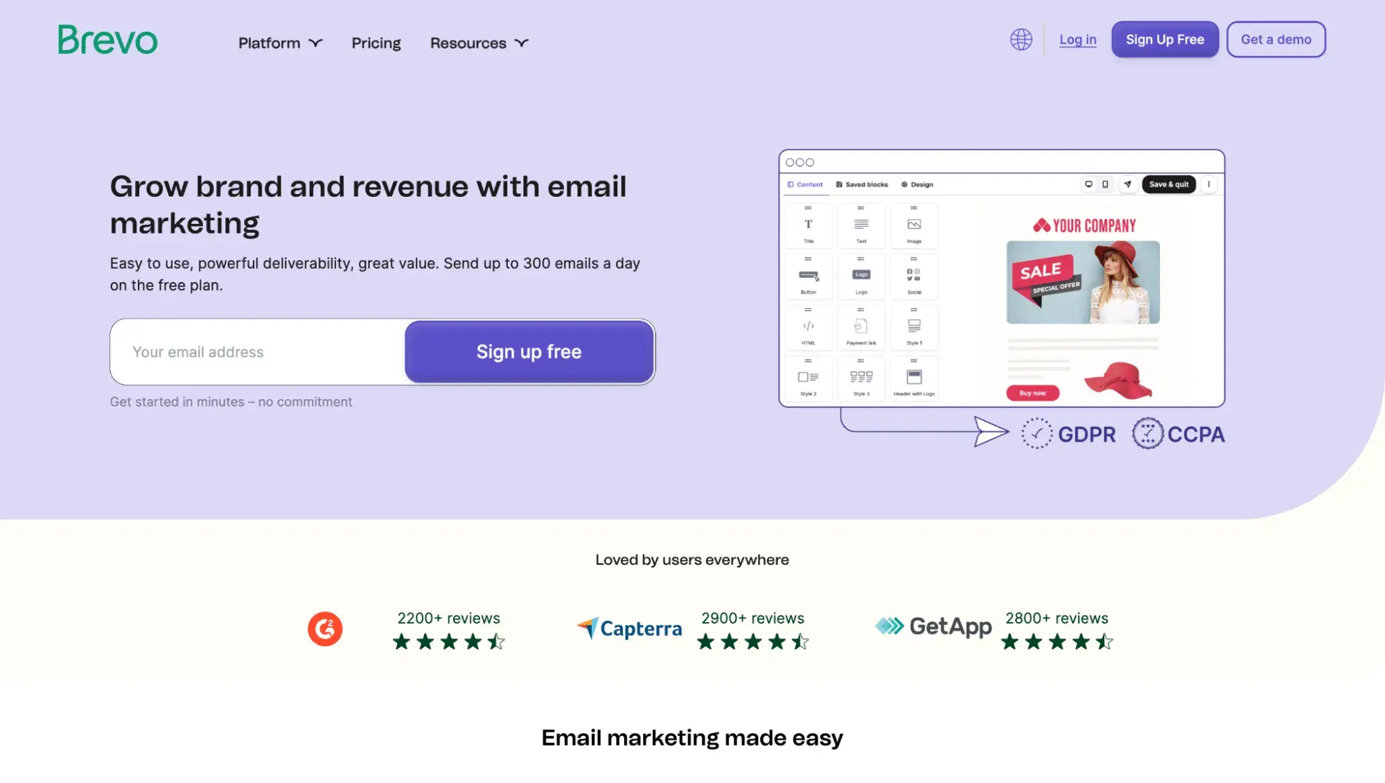 e-mail marketing pour les organisations à but non lucratif&nbsp;: Brevo