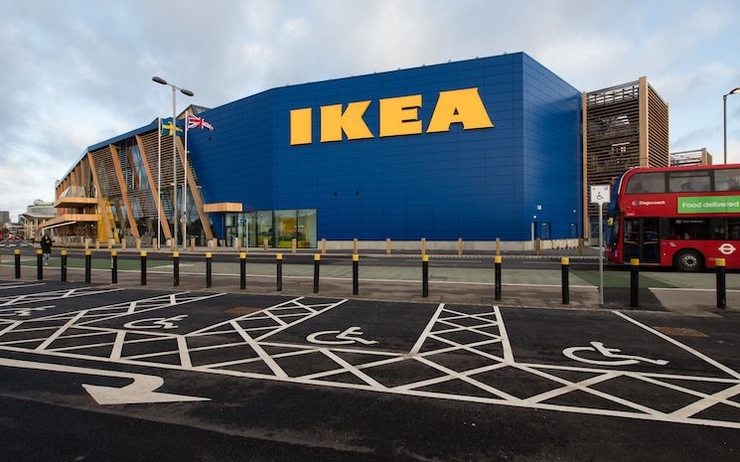 magasin IKEA à Londres