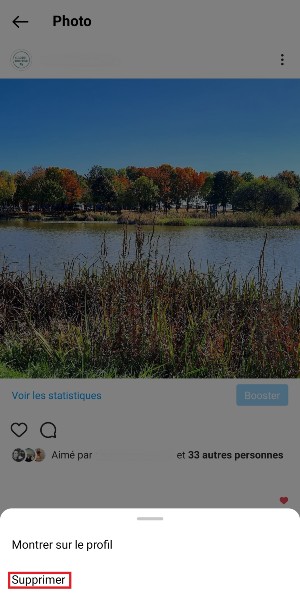 Instagram screen copy edit photo publication
