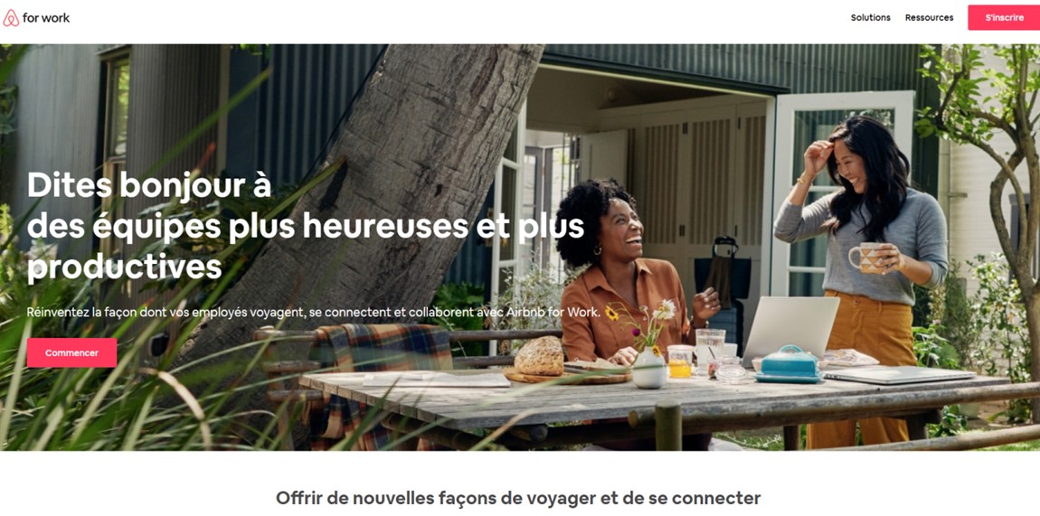 Airbnb for work