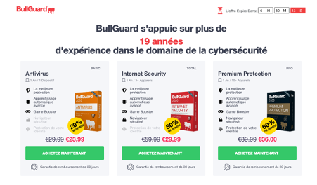 Antivirus BullGuard Premium Protection