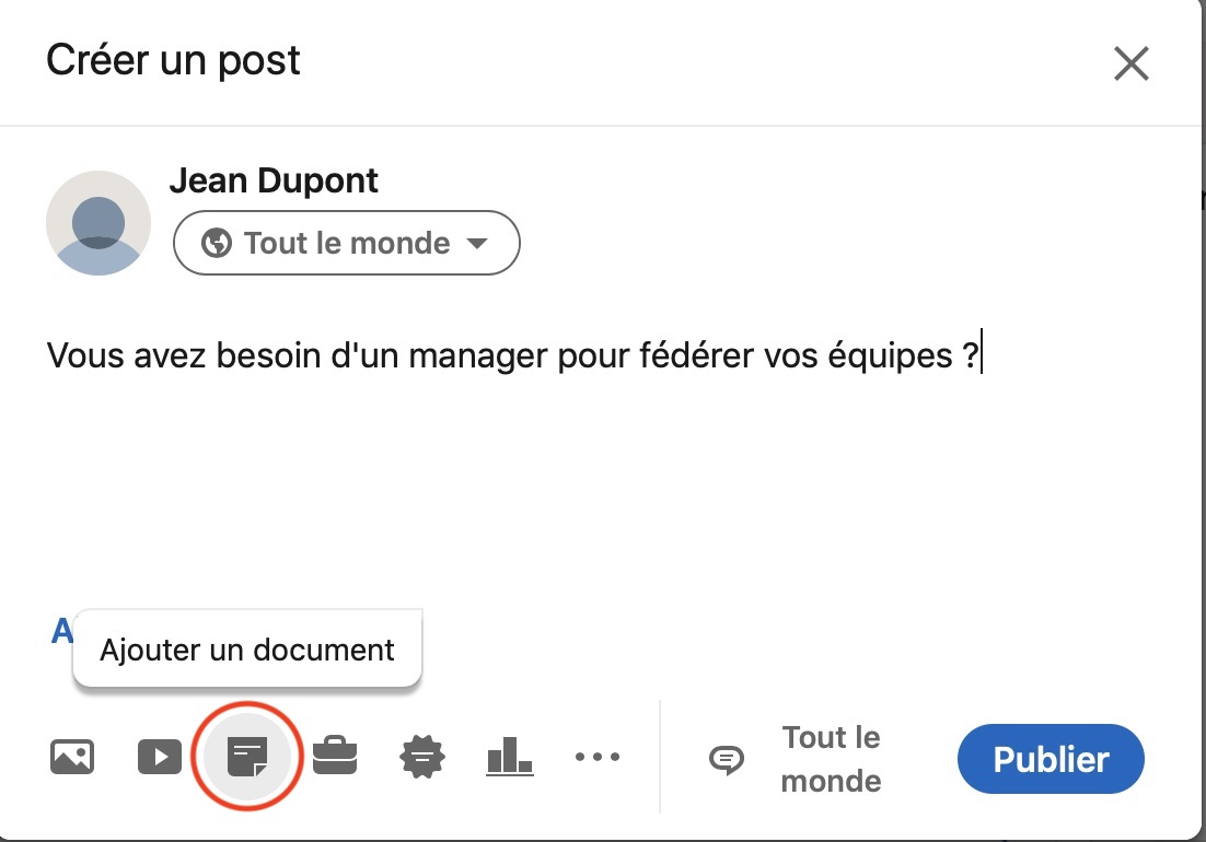 ajouter un document