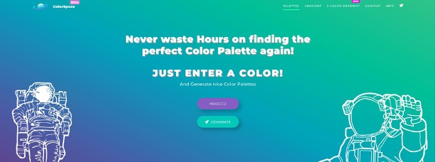 Colorspace pour créer une palette de couleurs