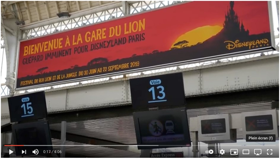 Disneyland Paris Gare du Lion