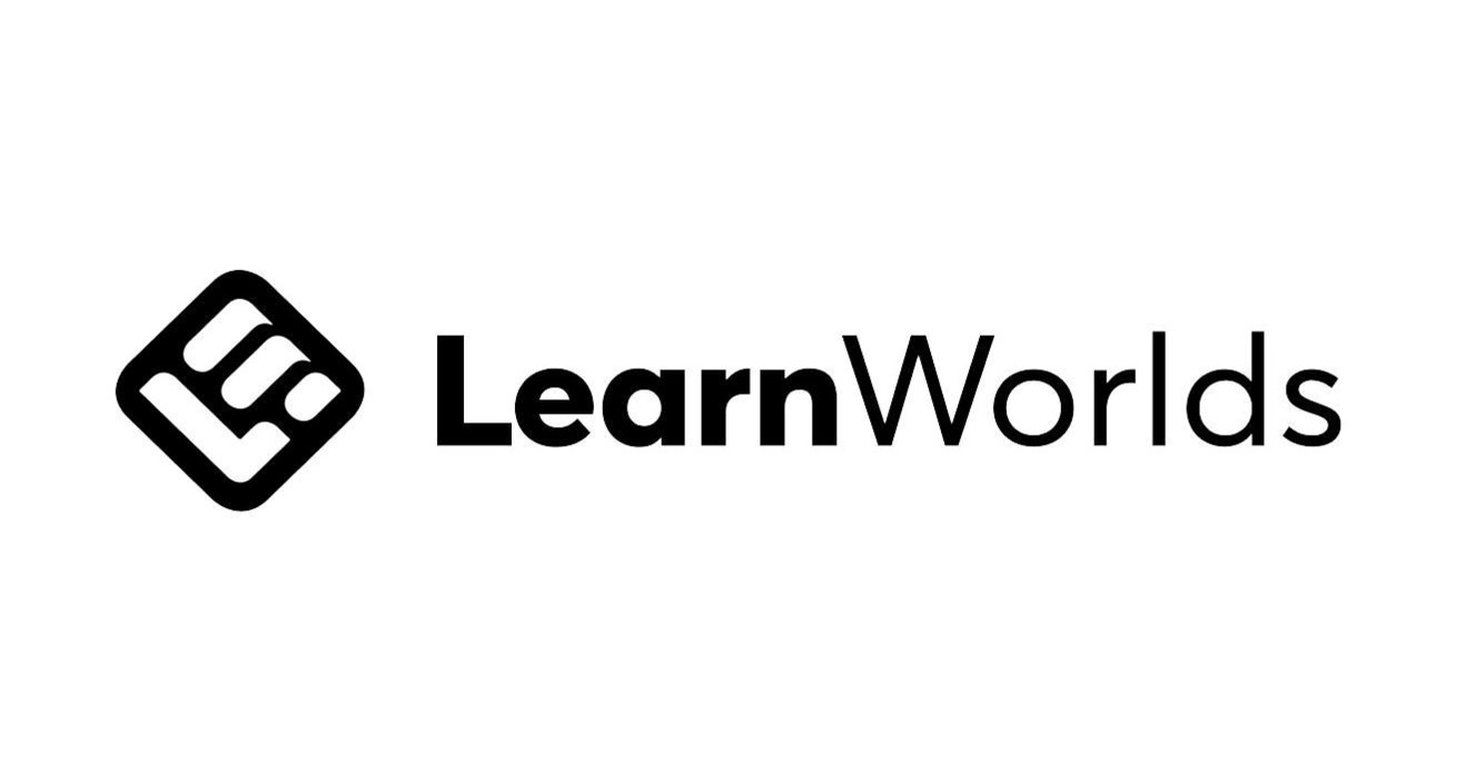 logo de la plateforme de formations en ligne  LearnWorlds