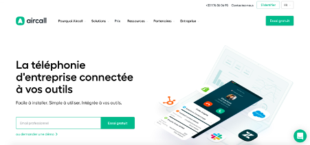 Logiciel de prospection Aircall