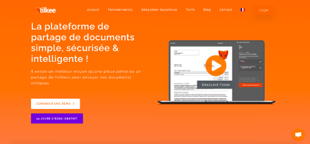 Logiciel de prospection Tilkee