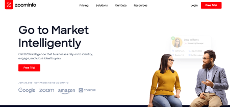 Logiciel de prospection ZoomInfo