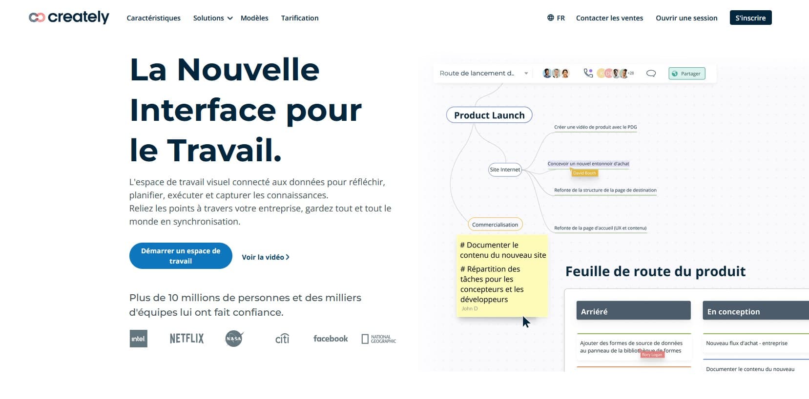 Plateforme en ligne de création de mind maps