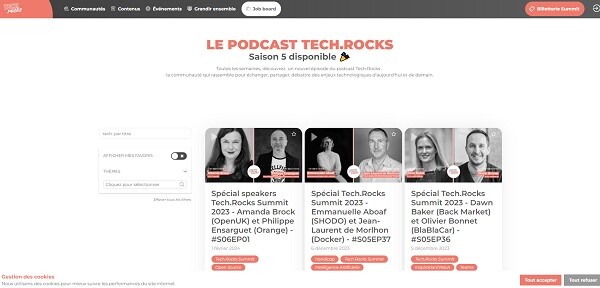 Podcast dev - Paroles de Tech Leaders