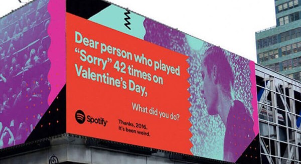 data marketing campagne Spotify