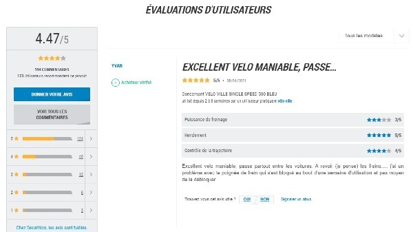 exemple avis client