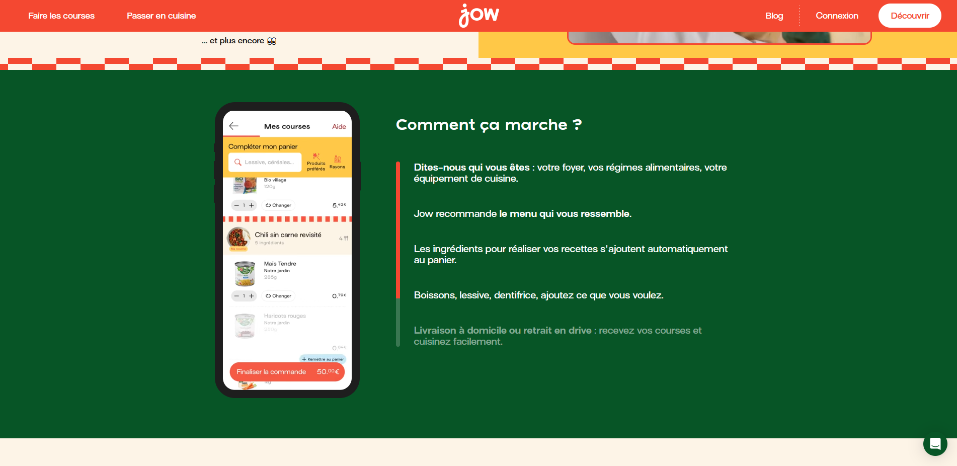 jow est un exemple d'outil interactif