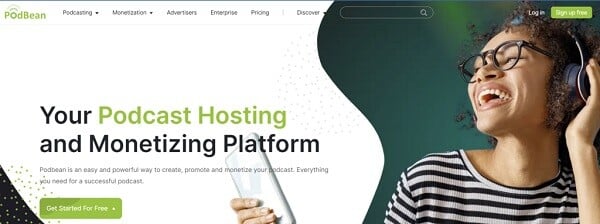 plateforme podcast PodBean