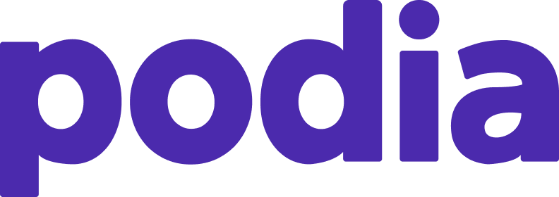 logo de la plateforme de formations en ligne Podia