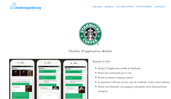 Chatbot de Starbucks